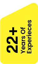 22+ Years of experiences