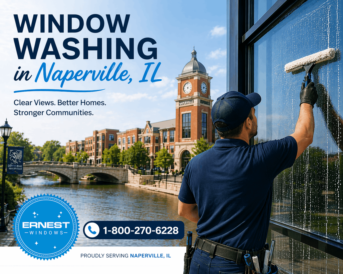 Berry Window Washing Hassle free Window Washing in Naperville, IL - Ernest Windows