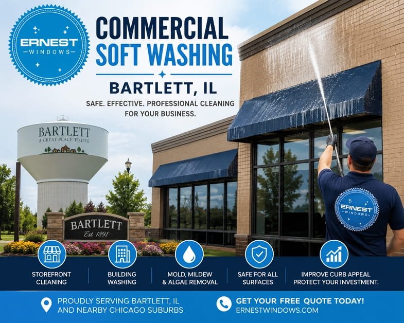 Image Commercial Soft Washing Bartlett, IL