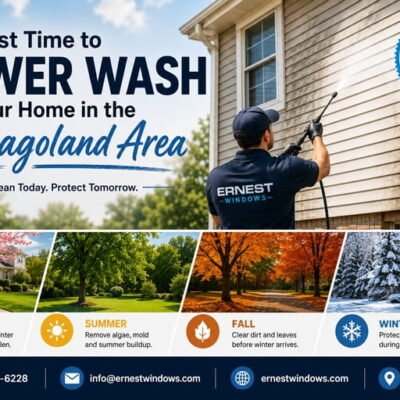 Power wash your home year-round chicago