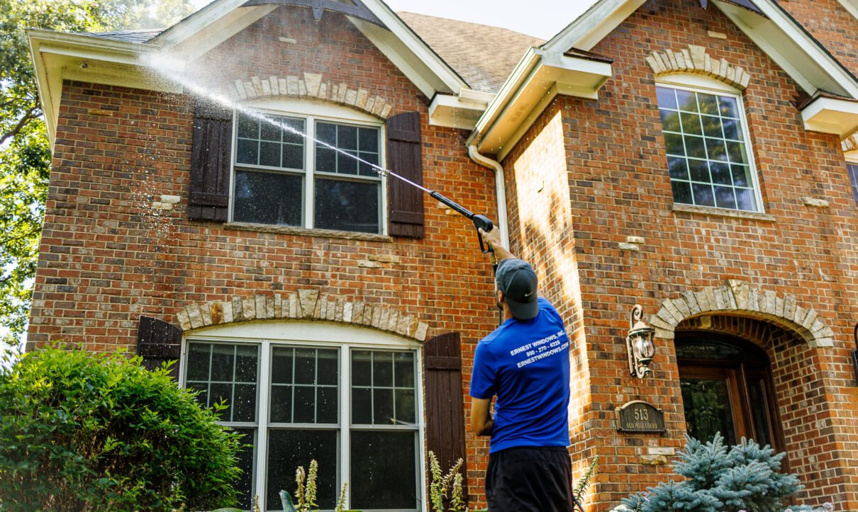 Power washing in Glenview IL done by Ernestpower