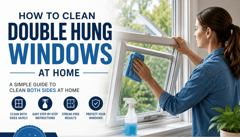 feature - How to Clean Double Hung Windows